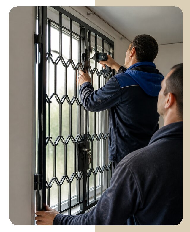 Установка распашных решеток в Волгодонске цена от 7113 р. | ДвериЛегко-Вгн